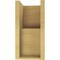 Ekena Millwork 7"W x 7"D x 14"H Wide Chapel Hill Rough Cedar Woodgrain TimberThane Corbel, Primed Tan CORUR07X07X14CHPRCPR - alternate 5